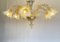 Fru-Fru 6-Light Chandelier in Opaline and Gold Murano Glass by Walter Furlan, 1995 4