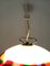 Postmodern White and Colored Blown Glass and Chrome-Plated Metal Pendant Light from La Murrina, 1980s 7
