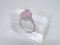 925 Sterling Silber Media Luna Ring mit Rosenquarz und Zirkonen, Italien, 21. Jahrhundert 22