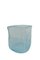 Opalblaue Glasvase 5