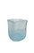 Opalblaue Glasvase 6