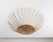 Neoclassical Style Hammered Gold Sun Pendant Lamp, 1970s, Image 6