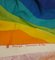 Regenbogenfarbenes Zimba Stoff Panel von Antoinette de Boer, 1970er 6