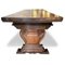 Walnut Dining Table with Drawers 8