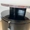 Vintage Art Deco Side Table in Black Lacquer and Marble, 1930 20