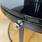 Vintage Art Deco Beistelltisch aus Schwarzem Lack & Marmor, 1930 18