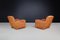 Patinierter Art Deco Ledersessel, Frankreich, 1940 5
