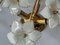 White Daisies Murano Ceiling Light, 1980s 8