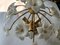 White Daisies Murano Ceiling Light, 1980s 11