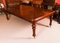 Antique 8ft Flame Mahogany Dining Table and Regency Revival Chairs, 1870, Set of 11, Image 3
