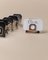 Versilberte Vintage Tischkartenetuis mit achteckigen Details, Italien, 1980er, 6 . Set 2