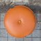 Orangefarbene Ottoman Dilly Dally Serie von Luigi Massoni für Poltrona Frau, Italien, 1970er 8