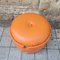 Orangefarbene Ottoman Dilly Dally Serie von Luigi Massoni für Poltrona Frau, Italien, 1970er 11