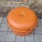 Orange Ottoman Dilly Dally Series by Luigi Massoni for Poltrona Frau, Italy, 1970s 7