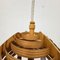 Vintage Swedish Lamella Hanging Lamp by Hans Agne Jackobsson, 1970s 18