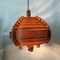 Vintage Swedish Lamella Hanging Lamp by Hans Agne Jackobsson, 1970s 34