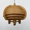 Vintage Swedish Lamella Hanging Lamp by Hans Agne Jackobsson, 1970s 13