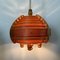 Vintage Swedish Lamella Hanging Lamp by Hans Agne Jackobsson, 1970s 40
