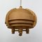 Vintage Swedish Lamella Hanging Lamp by Hans Agne Jackobsson, 1970s 12