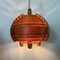 Vintage Swedish Lamella Hanging Lamp by Hans Agne Jackobsson, 1970s 39