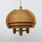 Vintage Swedish Lamella Hanging Lamp by Hans Agne Jackobsson, 1970s 10