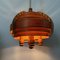 Vintage Swedish Lamella Hanging Lamp by Hans Agne Jackobsson, 1970s 38