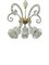 Murano Glas Ceiling Lamp in the style of Barovier and Toso, 1940s, Image 3