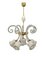 Murano Glas Ceiling Lamp in the style of Barovier and Toso, 1940s, Image 1