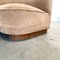 Semi-Circle Sofa, 1930s, Set of 3 12