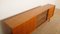 Vintage Sideboard in Teak with Glass Doors 4