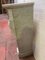 Louis XVI Style Fireplace in White Carrara Marble, 19th Century, Image 2