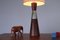 Lámparas de mesa de madera oscura de Ikea, años 90. Juego de 2, Imagen 13