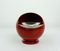 Small Red Smokny Spherical Ashtray from F.W. Quist, 1970s 5