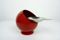 Small Red Smokny Spherical Ashtray from F.W. Quist, 1970s 7