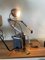 Modernist Osqar Lamp by Ygnacio Baranga for Kumade Ltd, 1980s 1