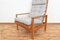 Mid-Century Danish Oak Armchair by Leif Alring for Madsen & Schubell, 1960s, Image 9