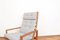 Mid-Century Danish Oak Armchair by Leif Alring for Madsen & Schubell, 1960s, Image 10