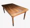 Large Antique Farmhouse Table in Wood with Turned Legs, 19th Century, Image 1
