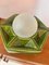 Green Ceramic Wall Lamp from Honsel 8