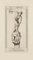 Alfred Cossmann, Ex libris Myron's Discobolus, Etching, Early 20th Century 2