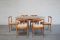 Mid-Century Danish Dining Table with 6 Chairs 4