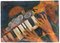 Sirio Pellegrini, The Pianist, Painting, 1960s 1