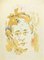 Mino Maccari, Portraits, Mixed Media Drawing, 1930s 2