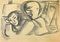 Mino Maccari, Couple, Drawing, Mid-20th Century 1