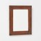 Vintage Wooden Mirror with Inlaid Frame, Spain, 1950s 2