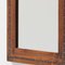 Vintage Wooden Mirror with Inlaid Frame, Spain, 1950s 7