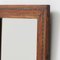 Vintage Wooden Mirror with Inlaid Frame, Spain, 1950s 6