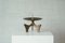 Brutalist Candleholder in Brass, 1960s, Image 5