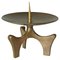 Brutalist Candleholder in Brass, 1960s, Image 1
