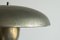 Lámpara de mesa de latón cromado, años 50, Imagen 9